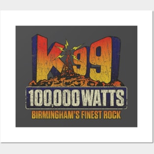 K-99 Birmingham's Finest Rock 1976 Posters and Art